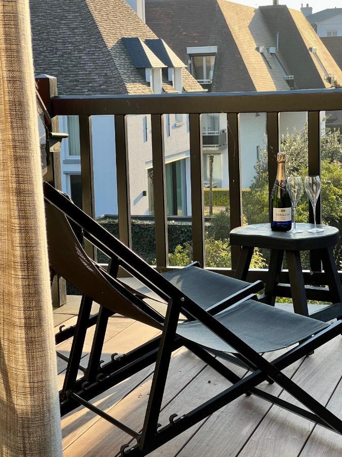 Appartement Luxe Duplex Met Prive Parking à Knokke-Le-Zoute Extérieur photo